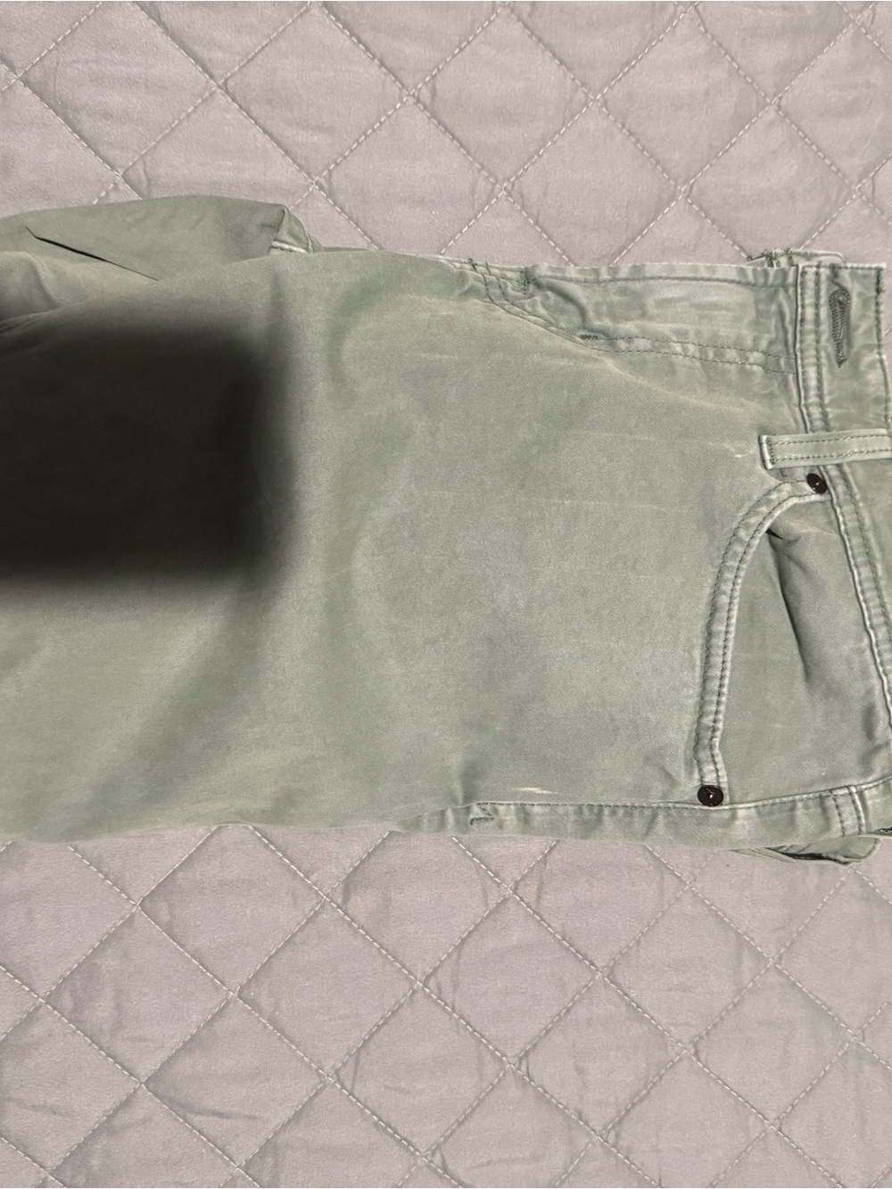 PAIGE Men's Slim Chinos in Sage Green